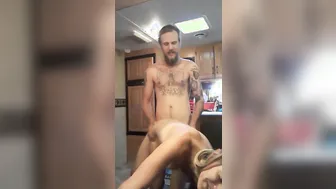 Cutie Fiance Gets Plowed Doggy Style with Leaking Cummed