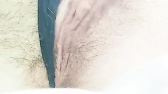 she finished quickly and wetly from her finger moaned gentl