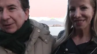 Italian Blonde Cougar getting sodomie by a rough penis