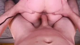 gf jizzes three times into a lovers of minutes pounded