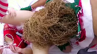 A Swirl Dyke Xmas with Nadia White