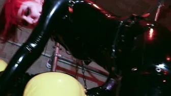 Pvc Piggy Pegging and Piss Play (preview) - Miss Vera Violette