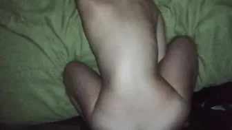 Anal Rough Boned Makes my Bf Cum Into My Asshole