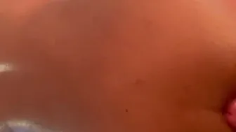 Tight black asshole swallows a bwc