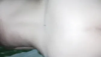 Sex inside torn underwear with anal plug into the booty huge boobs and booty