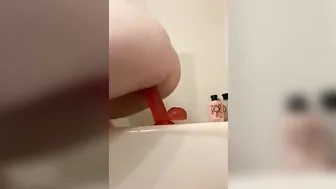 Diamond rides pink sex toy pt two