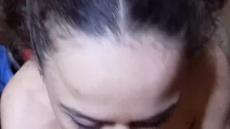 Skinny Tiny Hooters FELLATIO Facial