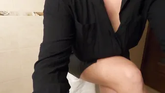 college girl after college decided to play with pussy2