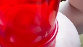 Milking my gigantic pregnant boobs