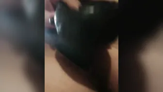 Chubby leaking snatch bbcs vibrator fucking