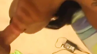 Penis blowing slender african teens