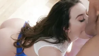 BRAZZERS - Lana Rhoades will use her throat cunt butt and foot to please