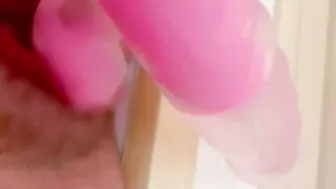【潮吹きオナニー】どえろおまんこから吹き出す汁をドアップで撮ってみた♡ Japanese anime 素人撮影 個人撮影