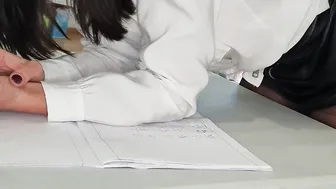 Mom stuck on the table for bondage and fucked by Pablo