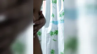 I went to visit my friend and took my huge dildo to fucked me into her toilet Kinky bimbos