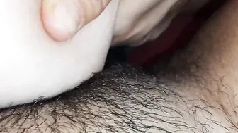 She masturbated my snatch with hooters until I cum twice