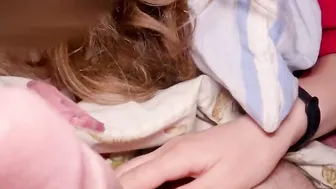 Step Sister Warms My Penis Inside Her Mouth
