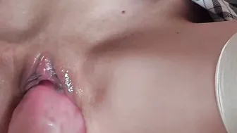 Fisting and gaping snatch from a Polish slender Hot