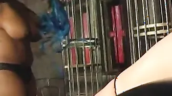 Fat african lover smacks Bombshell red head cunt with mouths booty