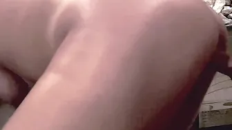 Sauna anal outdoors. Anal orgasm squirting. pov anal fisting.