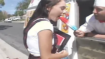 First Date porn video – Dark Hair skinny school girl 18 Year Old with tiny jugs has vehicle sex