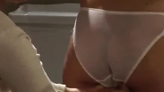 Lesbo Maid Give Amazing Underwear For Cutie Sub