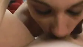 Older blondes vagina licked by younger blonde