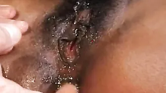 African bimbo is demolished by white cock