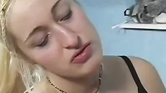 Bi Sexual triangle between a curvy blonde 2 men and a