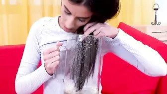 Piss Shower And Big Toy For Czech Cutie Ali Bordeaux
