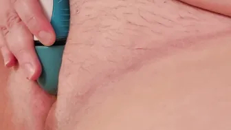 Unshaved BBW Cant Stop Cumming