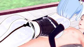 [RE ZERO] Subaru screwed Rem tonight 3D ANIMATED