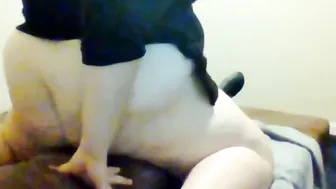 Ssbbw reverse anal cowgirl