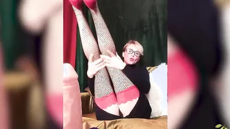 Blonde Masturbate Vagina and Butt Hole while Hubby is at Work