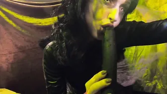 Maniac Hard Plowed Bubble Butt The Devil on Halloween