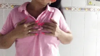 my mother inside law sends me a movie of her changing