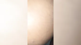 MadameJay caught outdoor into the back seat with big black cock taking back shots
