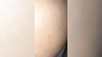 MadameJay caught outdoor into the back seat with big black cock taking back shots