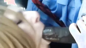 Mom from Williamsburg swallows every drop of cum
