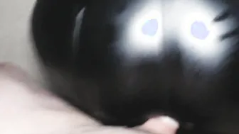 Real amateur sex inside a condom with MILF
