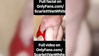 Mrs Claus fucks three cocks INTO one DAY big black cock FACIAL DVP  DOUBLE JIZZED Merry Christmas