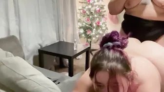 Whore getting banged doggy style