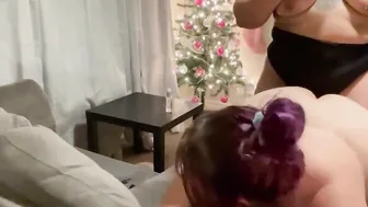 Whore getting banged doggy style