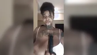 deep into that throat