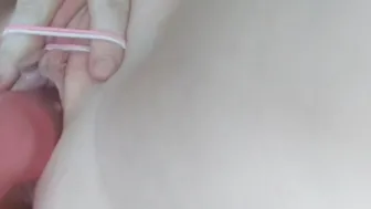 Touching slapping my soak greedy snatch for you