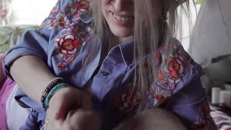 ASMR head with Oral Cummed