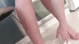 Lil Kimmy with tight twat Masturbating