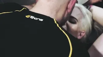 Pounding inked Cutie Andy Adams With a big dick and covering her irresistible face into cum