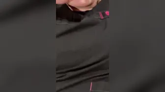 Wifey swallows cum before work