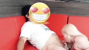 Sex into the restaurant